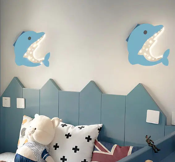 Children's Room Cartoon Wall Lamp