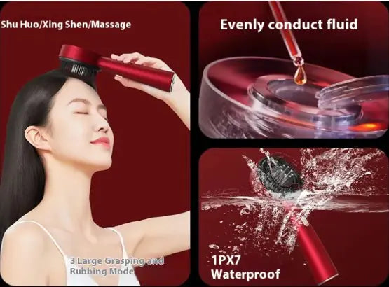 Electric Vibration Massage Comb