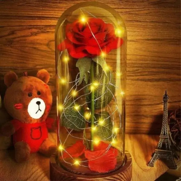 Enchanted Rose Lamp