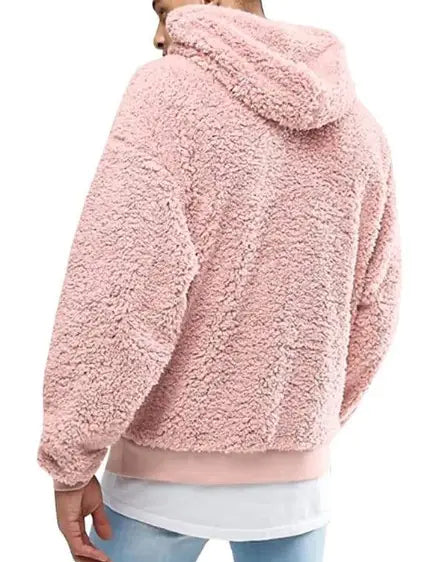 Fluffy Fleece Hooded Sweatshirts